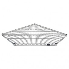 Chrome Corner Wire Shelf - 1836CRNC