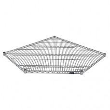 Chrome Corner Wire Shelf - 2442CRNC