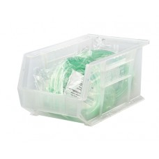 QUS240CL Clear-View Ultra Hang and Stack Medical Bins