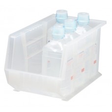QUS242CL Clear-View Ultra Hang and Stack Medical Bins