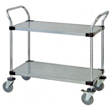 Solid Shelf Utility Cart