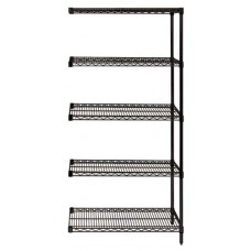 Black epoxy wire shelving clearance