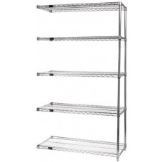 AD54-3042C-5 Chrome Wire Shelving Add-On Kit