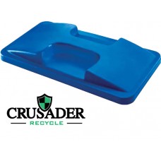 CTH-LHFT - Flat Lid w/Handle for CRUSADER Thin Recycling Container
