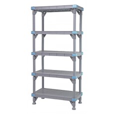 Millenia 86" 5-Tier Solid Shelving Unit - QP183686SS-5