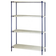 RPWR72-1860E - Wire Plastic Mat Shelving Unit