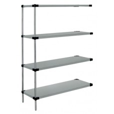 WRSAD4-63-2136SS Stainless Steel Solid Shelf Add-on Kit