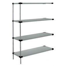 WRSAD4-86-1454SS Stainless Steel Solid Shelf Add-on Kit