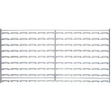 WLP-1836C - 36" x 18" Wire Louvered Panel