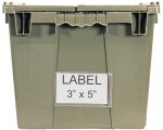 Adhesive Clear Label Holder