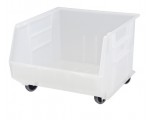QUS275MOBCL Mobile Clear-View Ultra Medical Bins
