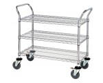 Wire Shelf Utility Cart