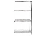 AD54-1836S Stainless Steel Wire Shelving Add-On Kit