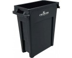 CRUSADER Thin Trash Can - 16 Gal.