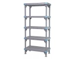 Millenia 86" 5-Tier Solid Shelving Unit - QP186086SS-5