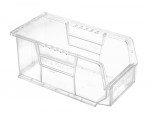 QUS230CC - Crystal Clear Ultra Stack and Hang Bin