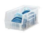 QUS230CL Clear-View Ultra Hang and Stack Medical Bins