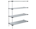 AD63-2160SG Galvanized Solid Shelf Add-on Kit