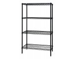 1 Box Wire Shelving Unit RWR72-2448LBK